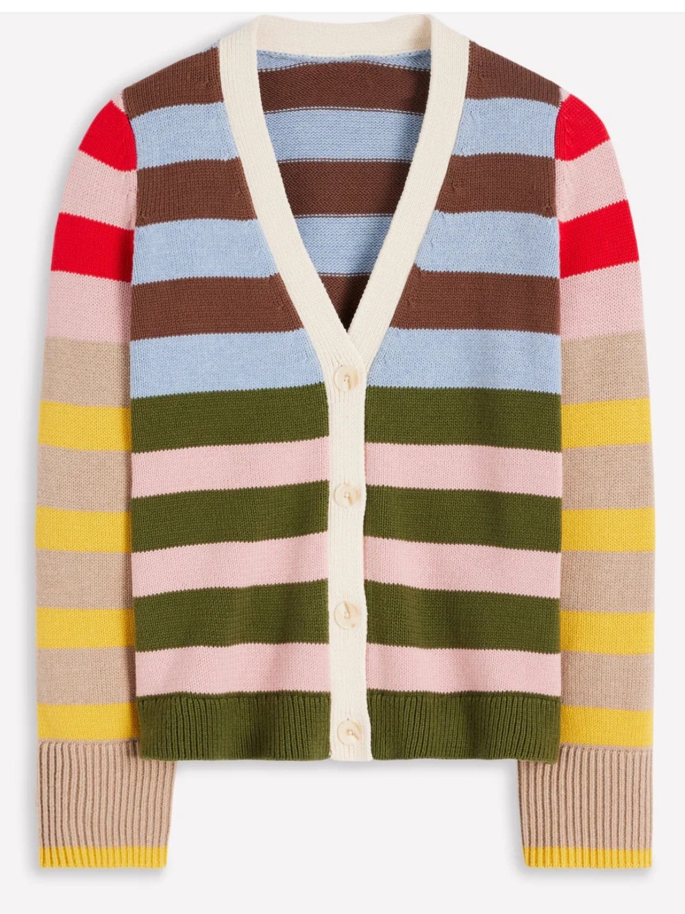 Boden Lucy Relaxed Cotton  Cardigan NWT